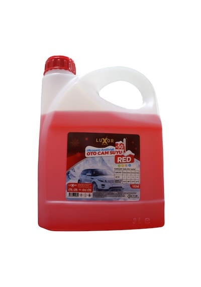 Luxor Kimya 4 Mevsim -50 Antifirizli Oto Cam Suyu 3 L