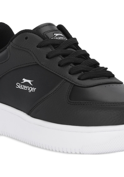 Slazenger Pınno I Erkek Siyah / Beyaz Günlük Spor Ayakkabısı Siyah - Beyaz