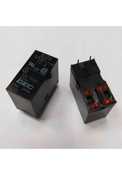 Dj2u12vdc 12v 1no 6pın Dec Güç Röle 3 Adet
