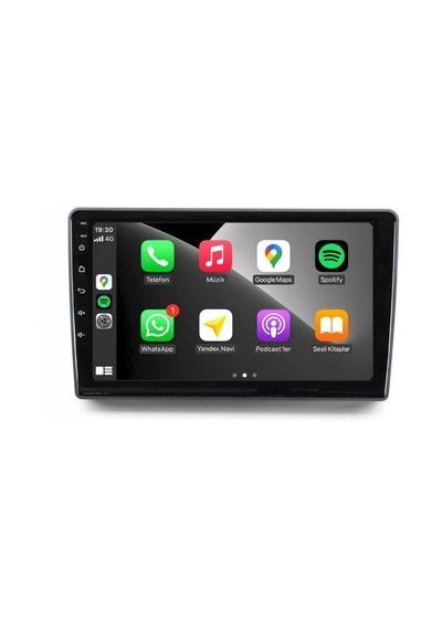Volkswagen Touareg Araç Multimedya Android Ekran Carplay Double Teyp 4+64 9" 03-09 Black Blueway Std 9"