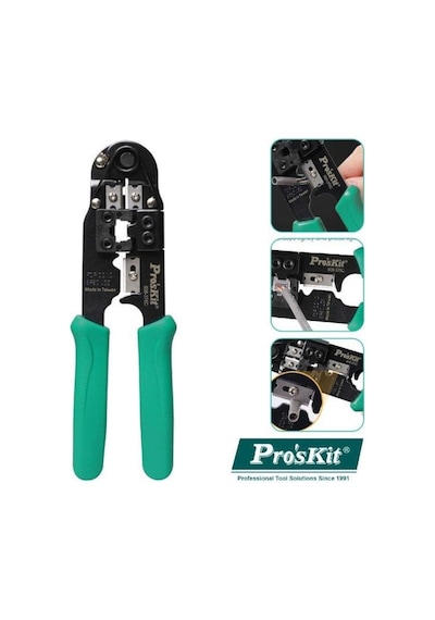 Pro'skit 808-376c Kablo Soyucu Modüler Sıkma Pensesi