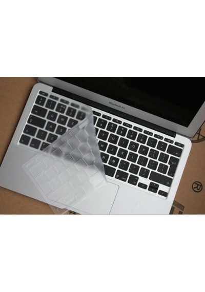 Apple Uyumlu MacBook Si̇Li̇Kon Klavye Koruyucu Tr Türkçe