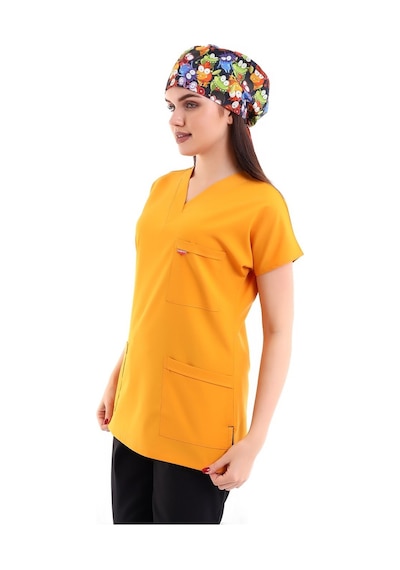 Bflex Soft Yarasa Kol Tek Üst - 6431 Hardal-5852-6431 Hardal