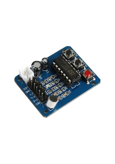 Tls Robotik Isd1820 Ses Kaydı Ve Ses Çalma Modülü + Hoparlör