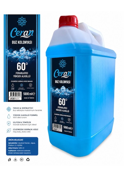 Buz Kolonyası Mavi 5 Litre