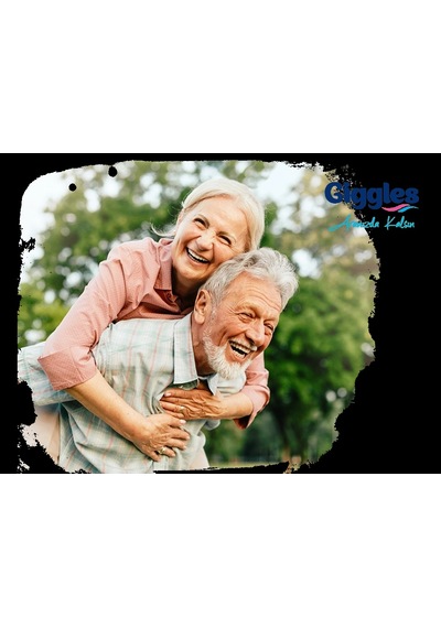 Giggles Yetişkin Bel Bağlamalı Hasta Bezi Medium - 30 Adet M