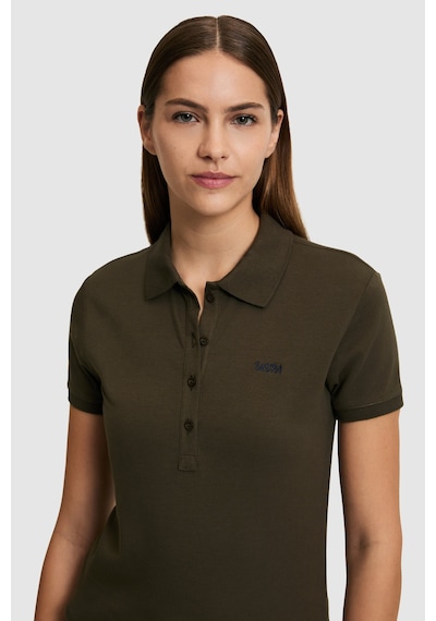 U.s. Polo Assn. Kadın Koyu Haki Tişört Basic 50323461-vr111