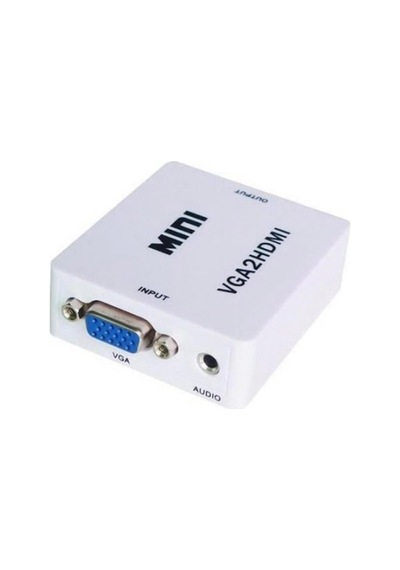 Gplus Vga2hdmı Vga To Hdmı Full Hd 1080p Vga Switch Çevirici Siyah