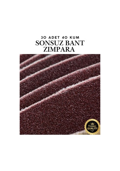 30 Adet Sonsuz Bant Zımpara Kağıdı 75x533 Mm 40 Kum Kalın Tank Palet Zımparası Şerit Zımpara Makinesi Ağaç Ahşap Metal Demir Duvar Yüzey Temizleme Kazıma Taşlama Seti Zımparalama Akülü Elektrikli