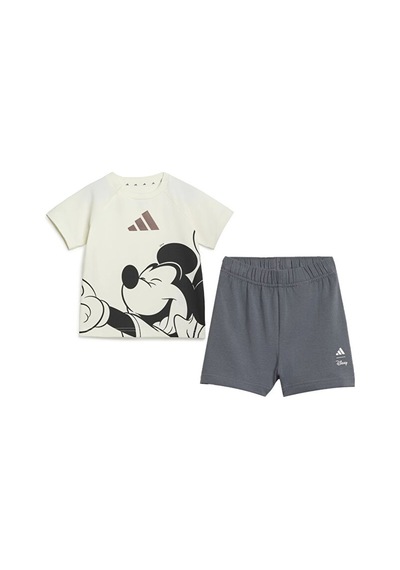 Adidas I Dısney Mıckey Mouse T Set Bebek Günlük Eşofman Takımı Kg6112 Beyaz