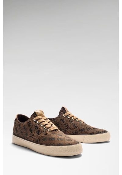 Guess Davor Erkek Sneaker Fmjdosfal12 Kahve