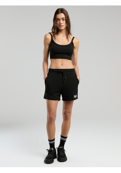 Everlast Ever Relaxed Rib Siyah Kadın Atlet Büstiyer Siyah