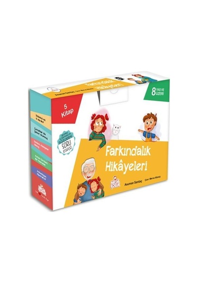 Farkındalık Hikayeleri Seti - 5 Kitap Takım - Asuman Sarıtaç - Nesil Çocuk Yayınları