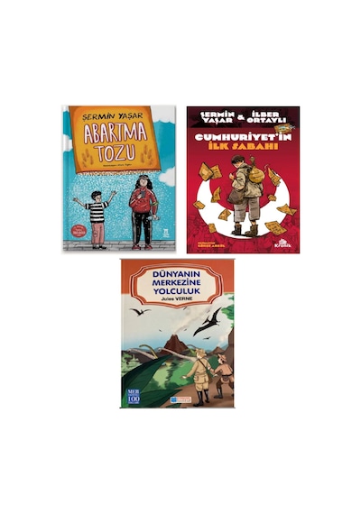 Abartma Tozu - Cumhuriyet'in İlk Sabahı - Dünyanın Merkezine Yolculuk 3 Kitap Set