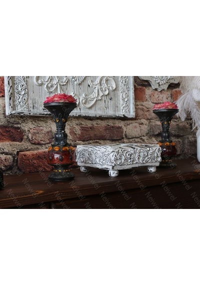 Neiwel Vintage Esna Eskitme Beyaz Kutu