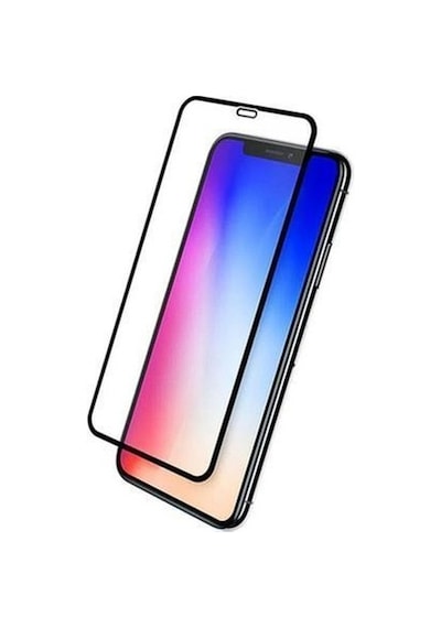 Nano Teknoloji Apple Uyumlu iPhone 7 Plus Siyah Kırılmaz Cam Ekran Koruyucu