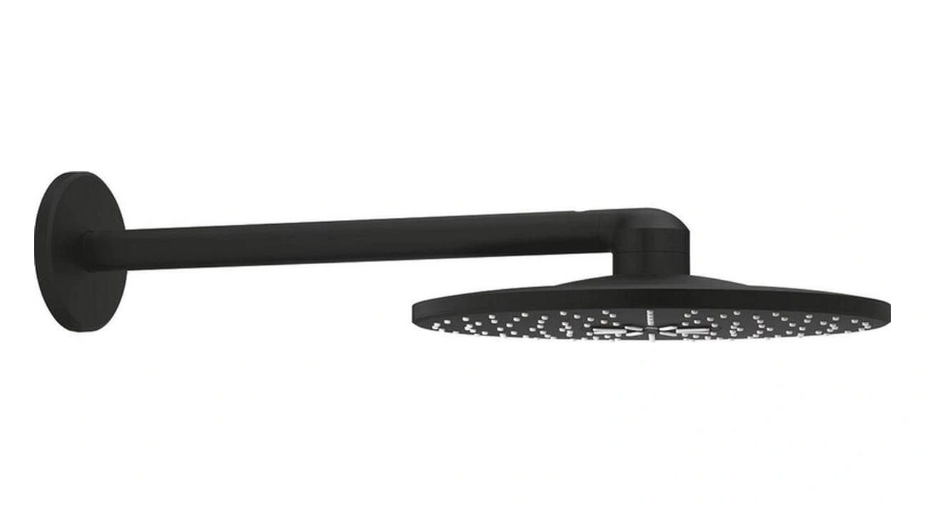 Grohe Rainshower Smartactive 310 Tepe Duşu Seti 430 Mm, 2 Akışlı Phantom Black - 22123kf0 Krom