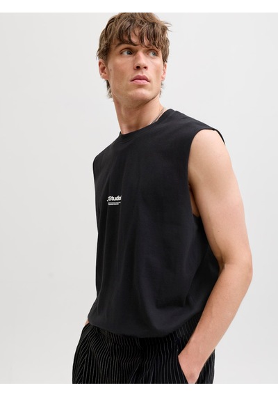 Jack & Jones Soho Erkek Siyah Atlet 12288001-b
