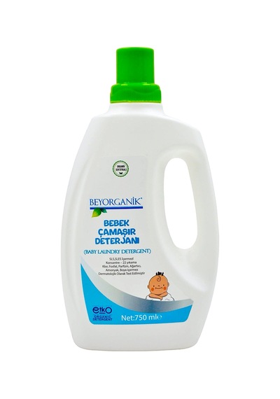Bey Organik Vegan Bebek Çamaşır Deterjanı 750 Ml