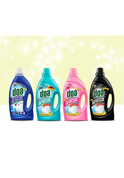 Doa Sıvı Çamaşır Deterjanı Siyah Ve Koyu Renkler 4 X 2700 Ml 2700 ML