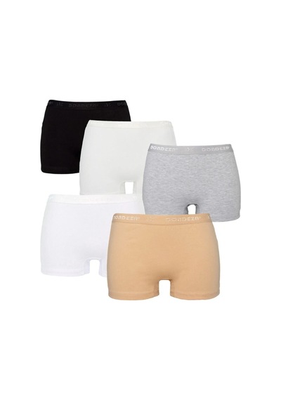 5'li Paket Kadın Boxer 001