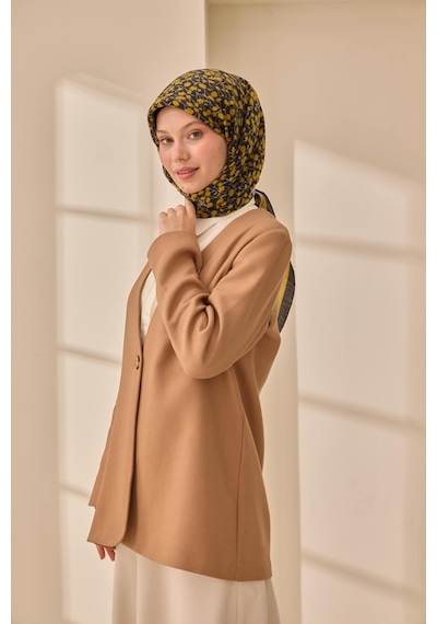Silk Home Aura Eşarp 140005-01 Koyu Lacivert, Asit, Beyaz