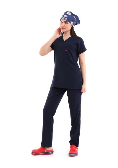 Bflex Soft Yarasa Kol Takım - 6402 Lacivert Soft-6910