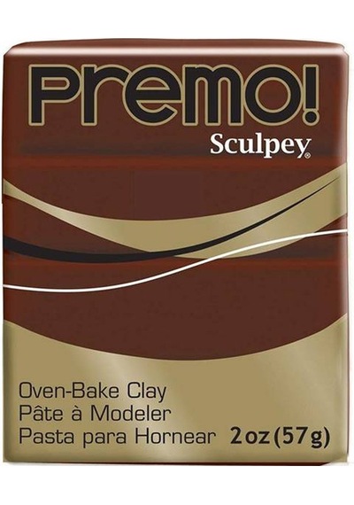 Premo Polimer Kil 57G 5053 Burnt Umber