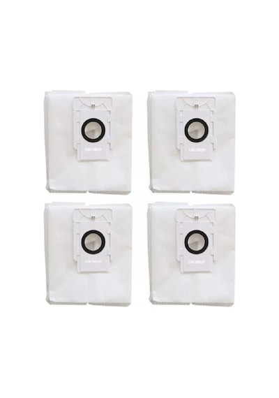 Tapo Rv30 Plus, Rv30c Mop , Rv20 Plus,rv10 Plus Robot Süpürge Uyumlu Toz Çöp Torbası 4 Adet