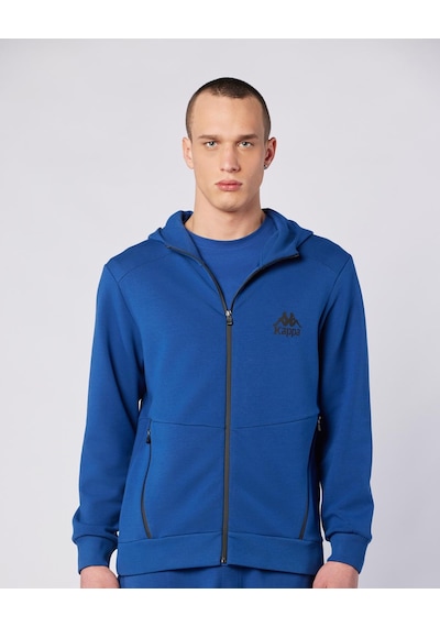 Kappa Fabio Full Zip Erkek Dark Tone Regular Fermuarlı Eşofman Üstü