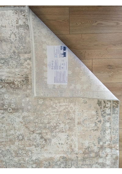 Sanat Halı Doku 1235 Eskitme Desenli Makine Halısı