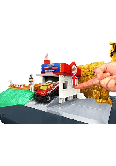 Matchbox Aksiyon Sürücüleri İtfaiye Kurtarma Ekibi Oyun Seti HHH3