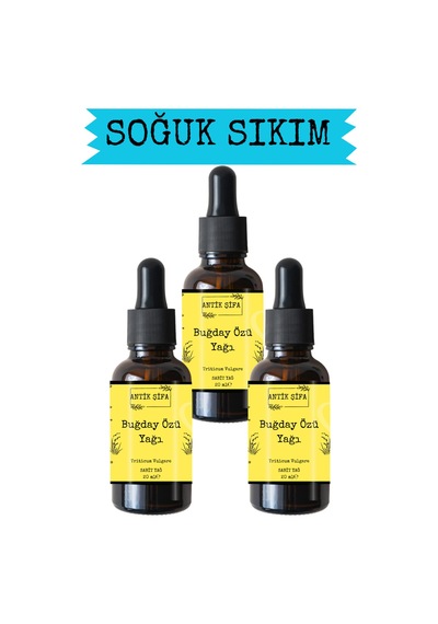 Saf Buğday Özü Yağı - 3 X 20ml 20 ML
