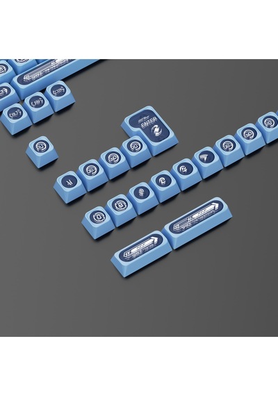 Mekanik Klavye Keycap -136 Tuşlu Mavi Opal Tuş Takımı