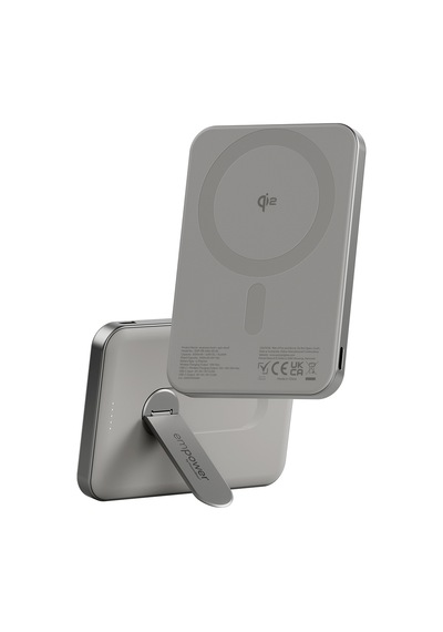 Empower By Panzerglass 5000mah Ayaklı Powerbank Titanium Gri Titanyum