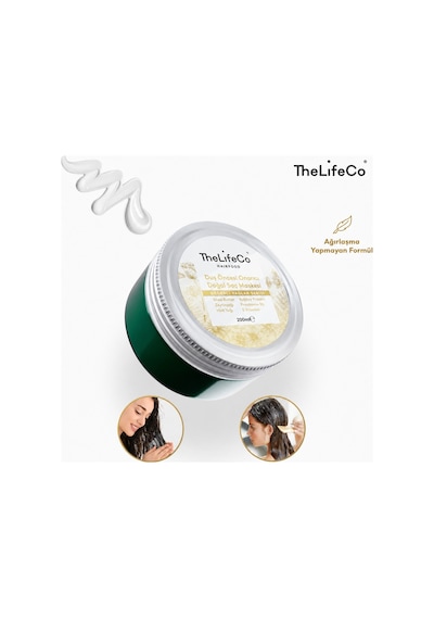 Thelifeco Hairfood Değerli Yağlar Serisi Duş Öncesi Onarıcı Doğal Saç Maskesi 200 ML