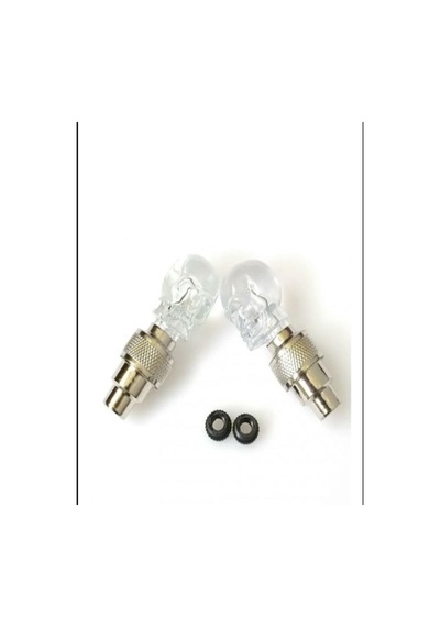 Kuru Kafa Hareket Sensörlü Tek Renk Işıklı Led Sibop Lambası Jant Işığı Beyaz 2 Adet Beyaz - 558162263 Beyaz