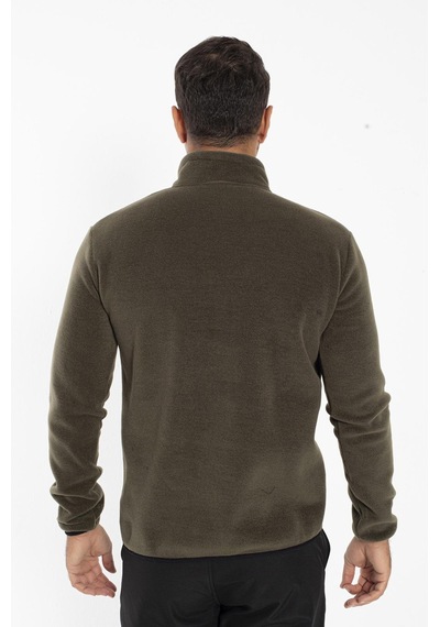 Crozwise Yarım Fermuarlı Erkek Polar Sweatshırt 001