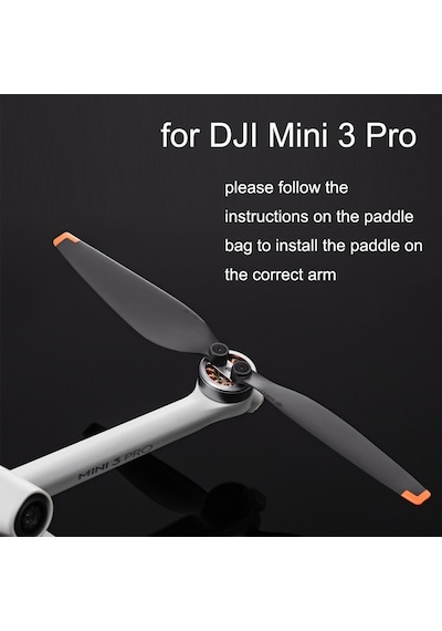 Djı Mini 4 Pro/mini 3 Pro 2 Çift Pervane Siyah
