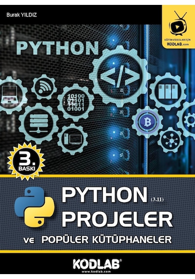 Kodlab Yayın Python Projeler Ve Popüler Kütüphaneler Eğitim Kitab