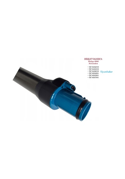 Srfn Ticaret Philips 6000 Serisi Dikey Süpürge Xc6452/10 - Xc6453/10 - Xc6456/10 - Xc6552 - Xc6553 - Xc6557 Uyumlu Teleskopik Boru - 1 Adet