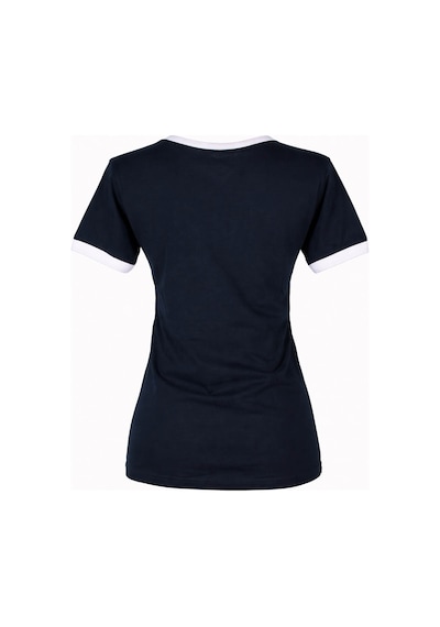 Trender Basic Biyeli O Yaka Lacivert Kadın T-shirt 26ydt1000001