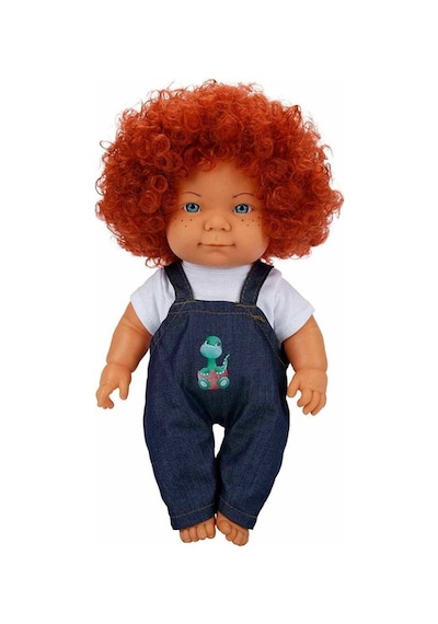 Sunman Oyuncak Curly Kıvırcık Saçlı Bebek 35 Cm S01030151 Çok Renkli