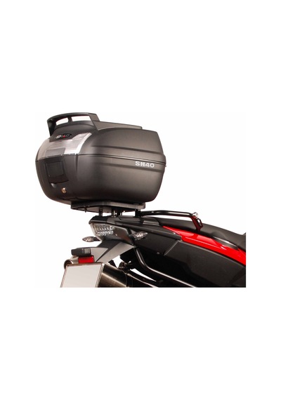 Sh40 Cargo Motosiklet Arka Çanta 40 Litre Kapasite Top Case Motor Çantası Siyah