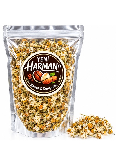 Yeni Harmancı Mayıs Papatya Çiçeği Kurusu Matricaria Chamomilla 100 Gr