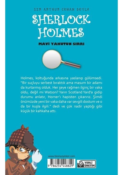 Mavi Yakutun Sırrı - Sherlock Holmes - Biom Yayınları