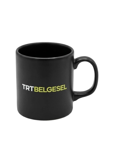 Belgesel Logolu Siyah Kupa 6998
