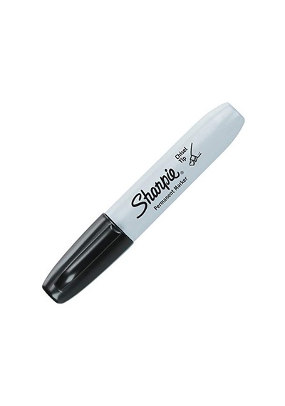 Ayrex Kalıcı Marker Chisel Kesik Uç Siyah 2'li Bls Genel