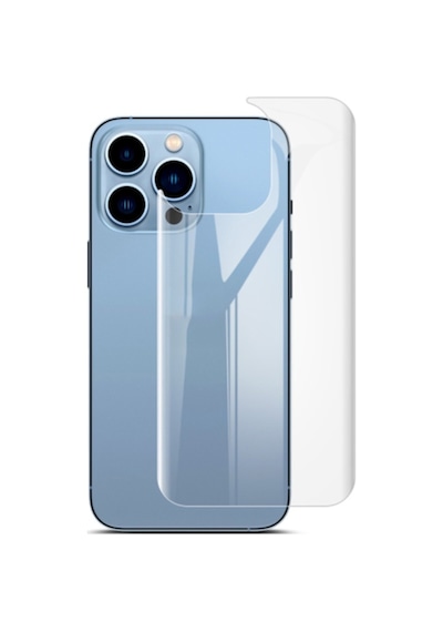Apple Uyumlu   iPhone 13 Pro 6.1 Ön Arka Full Koruyucu Nano Hidrojel Film Seti Şeffaf