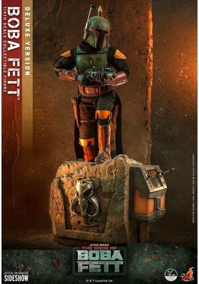 Hot Toys Boba Fett Deluxe Version Quarter Scale Figure - 9103332 - Star Wars / The Book Of Boba Fett